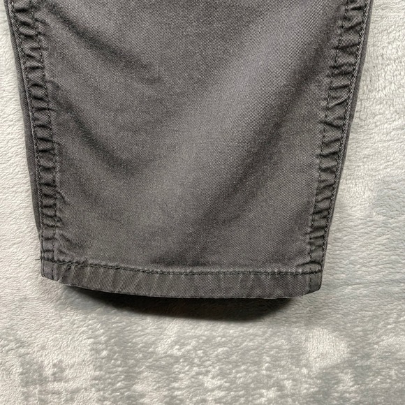 J CREW Womens Gray Stretch Flat Front Straight Leg Utility Pants Pockets Size 4 - Picture 7 of 12